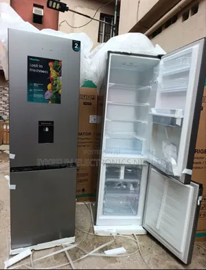 Original Hisense Bottom Freezer Fridge 2 Doors With Water Dispenser