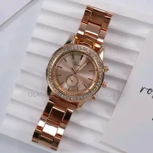 Generous Diamond Steel Watch for Women