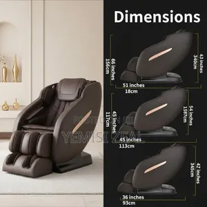 4d Luxurious Massager Chair With Eye Wear and Leggings With Bluetooth