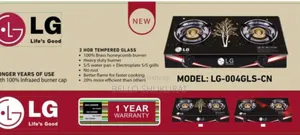 L G 2 Burners Glass Burners