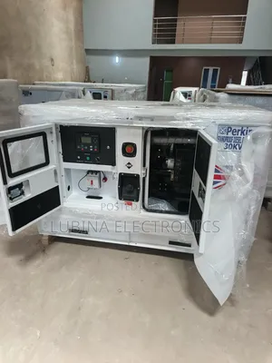 Brand New Perkins 30kva Soundproof Diesel Silent Lister Generator