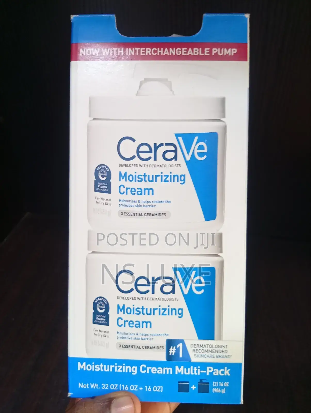 Original Cerave Moisturing Cream -2pcs