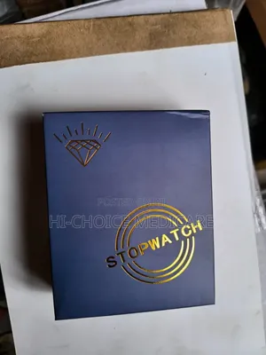 Diamond Stainless Stop Watch