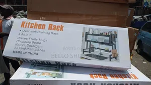 Over the Sink Plate Rack With Allergic Covered