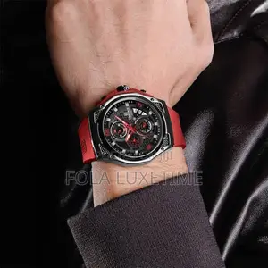Naviforce Rubber Chronograph Wristwatch