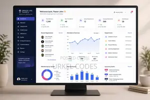Church Website Design — Live Streaming, Online Giving Members