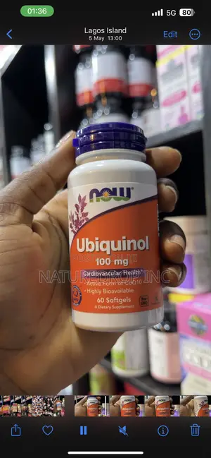 Ubiquinol by Now 100mg