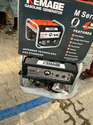 Trusted Kemage 5.5kva Remote Control Petrol Generator