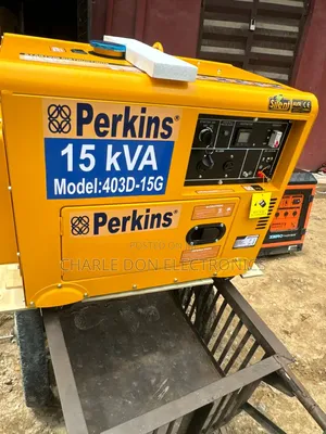 Original Perkins 15kva Diesel Generator With Silent Operation