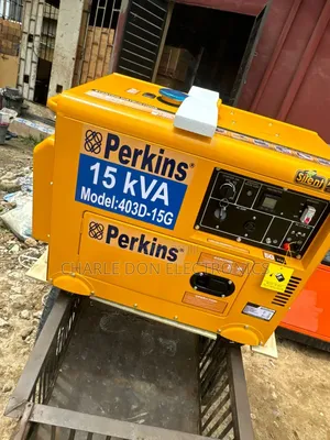 Durable Perkins 15kva Diesel Generator With Soundproof Cover