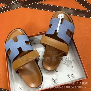 Unisex Hermes Palm Slippers Adults Slides