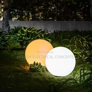 Waterproof Led Garden Ball Light Outdoor Glowing Landscape Lighting