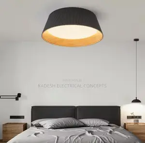 Spanish Designer Wood Grain Ceiling Pendant Lamp for Living Dining