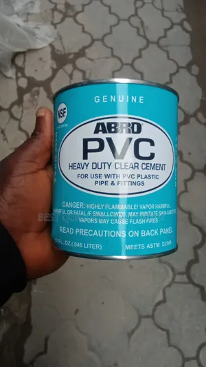 Abro PVC Heavy Duty Clear Cement Gum