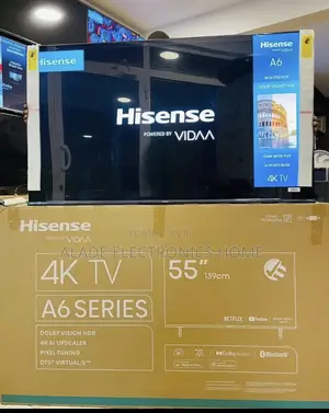 Hisense 55” Uhd Smart Tv. 10yrs Waranty