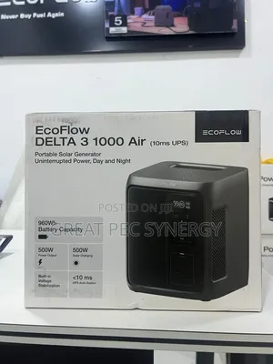 Ecoflow Power Station Delta 3 Air 1000