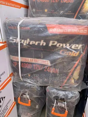 240ah 12v Skytech Power Gold Tubular Battery