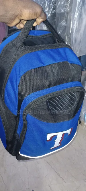 Big Blue School Bag