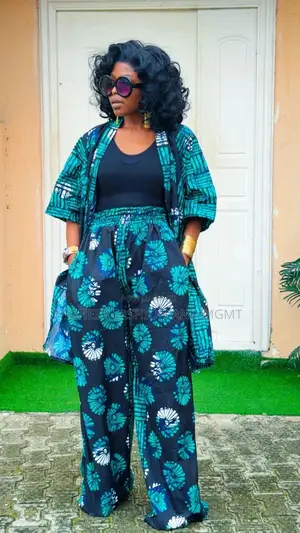 Kimono and Wide Leg Trouser - Style 498