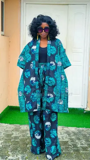 Kimono and Wide Leg Trouser - Style 498