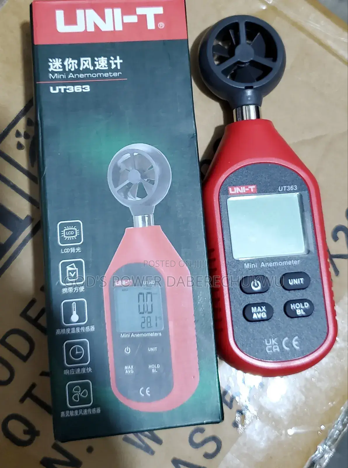 Uni T Digital Anemometer