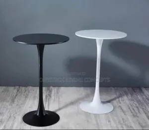 Bar Stand Table Black and White