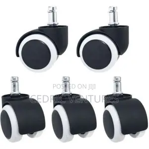 Replacement Roller Caster for Office Chair Wheel - 5pcs
