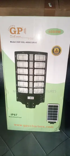 30 Eyes VGP-SSL-4000 Curve Solar Street Light
