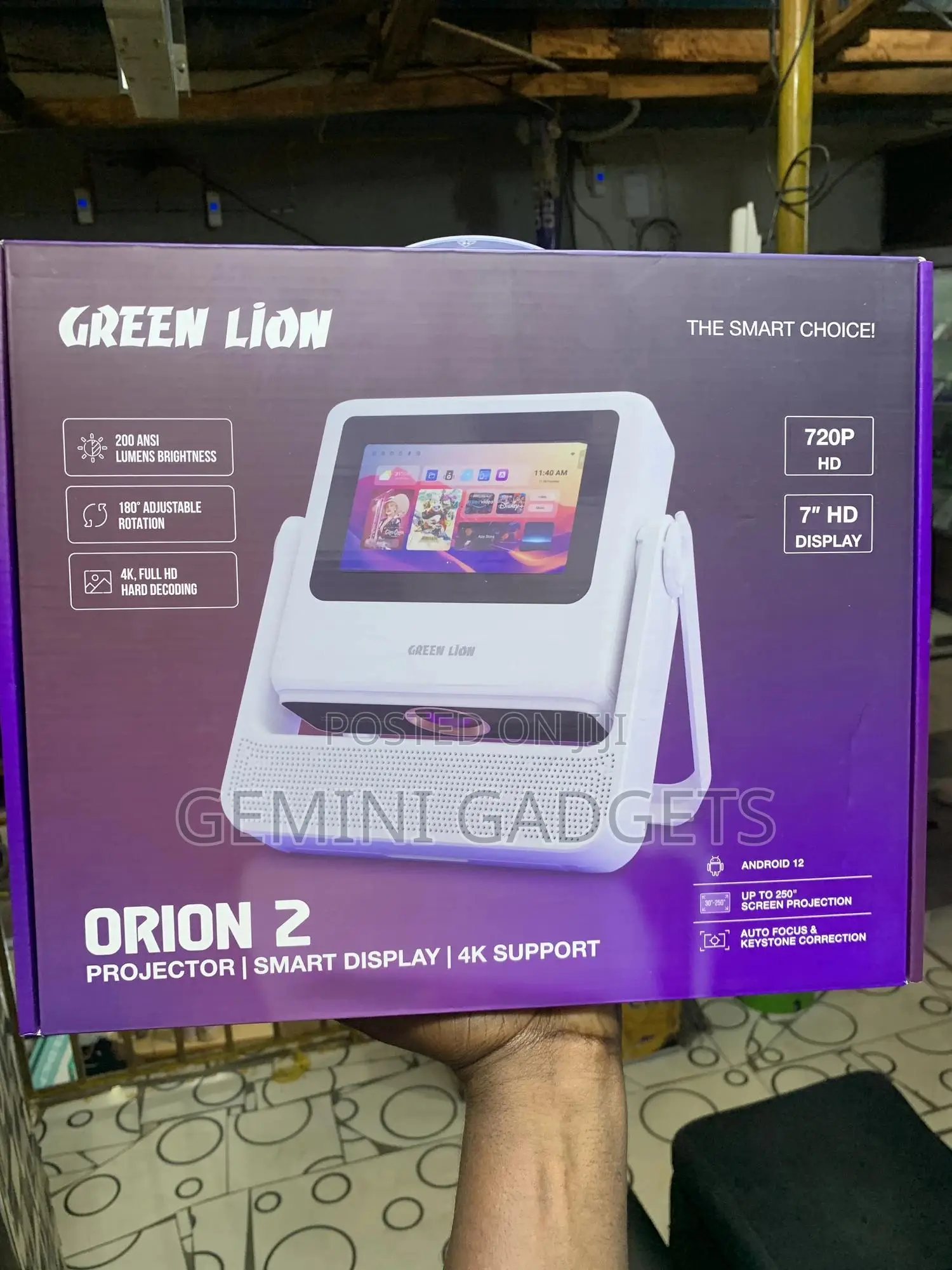 Green Lion Projector-Smart Display