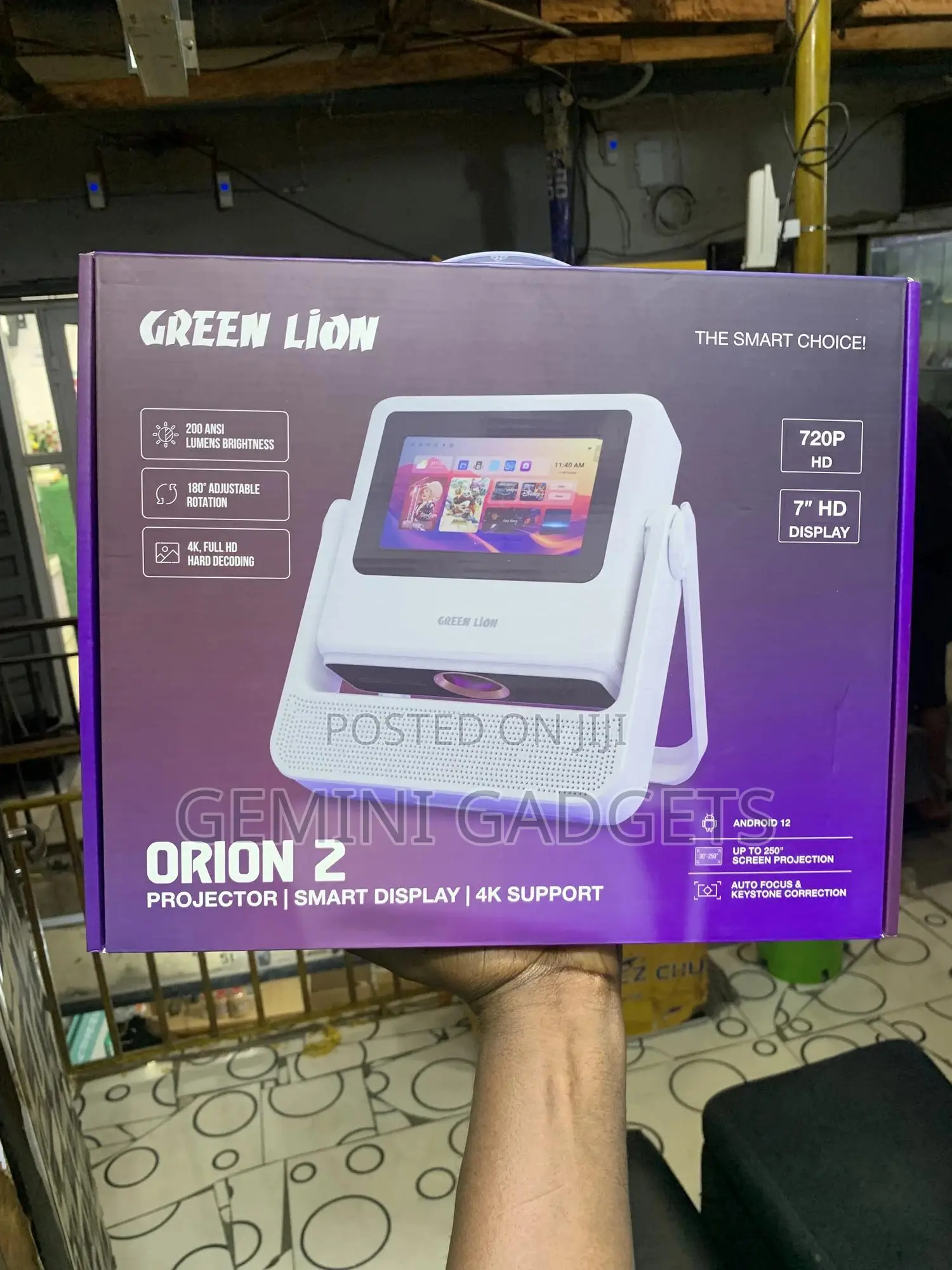 Green Lion Projector-Smart Display