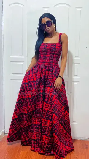 Long Gown With Spagetti Strap - Style 654