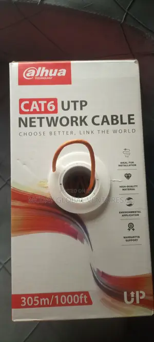 Dh-Pfm920i-6un-Cn 300m Dahua Pure Copper Cat6 Cable
