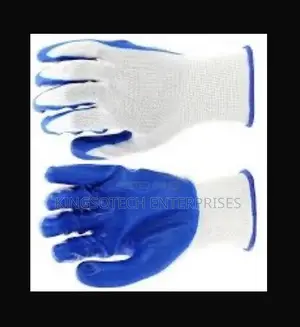 Generic Blue Anti-slip Work Safety Gloves