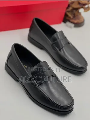 Original Italian Hermes Leather Loafers Available in Store