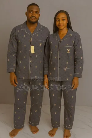 Unisex Luxury Pyjamas Available in Sizes 10 12 14 16 18