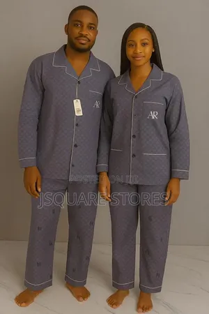 Unisex Luxury Pyjamas Available in Sizes 10 12 14 16 18