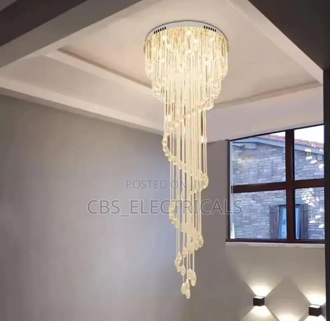 Cascade Crystal Chandelier