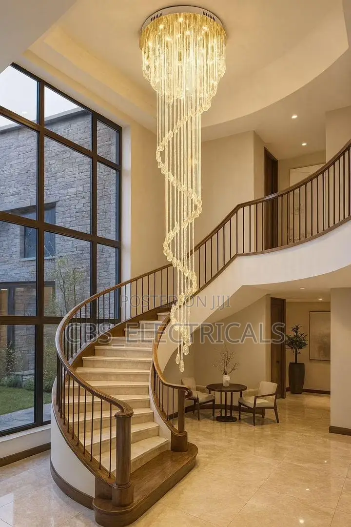 Cascade Crystal Chandelier