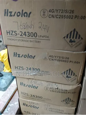 Hz Solar 7.68kwh Lithium Battery
