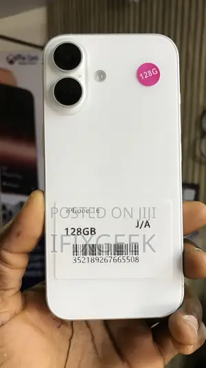 Apple iPhone 16 128 GB White
