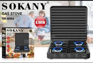 4 Burner Sokany Gas Stove Sd