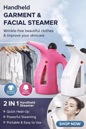 Handheld Garment Facial Steamer