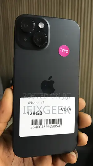 Apple iPhone 15 128 GB Black