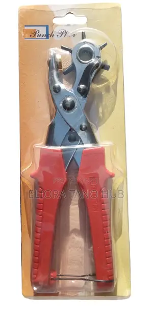 Leather Punch Plier Hole