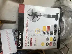Century 18” Mist Rechargeable Fan