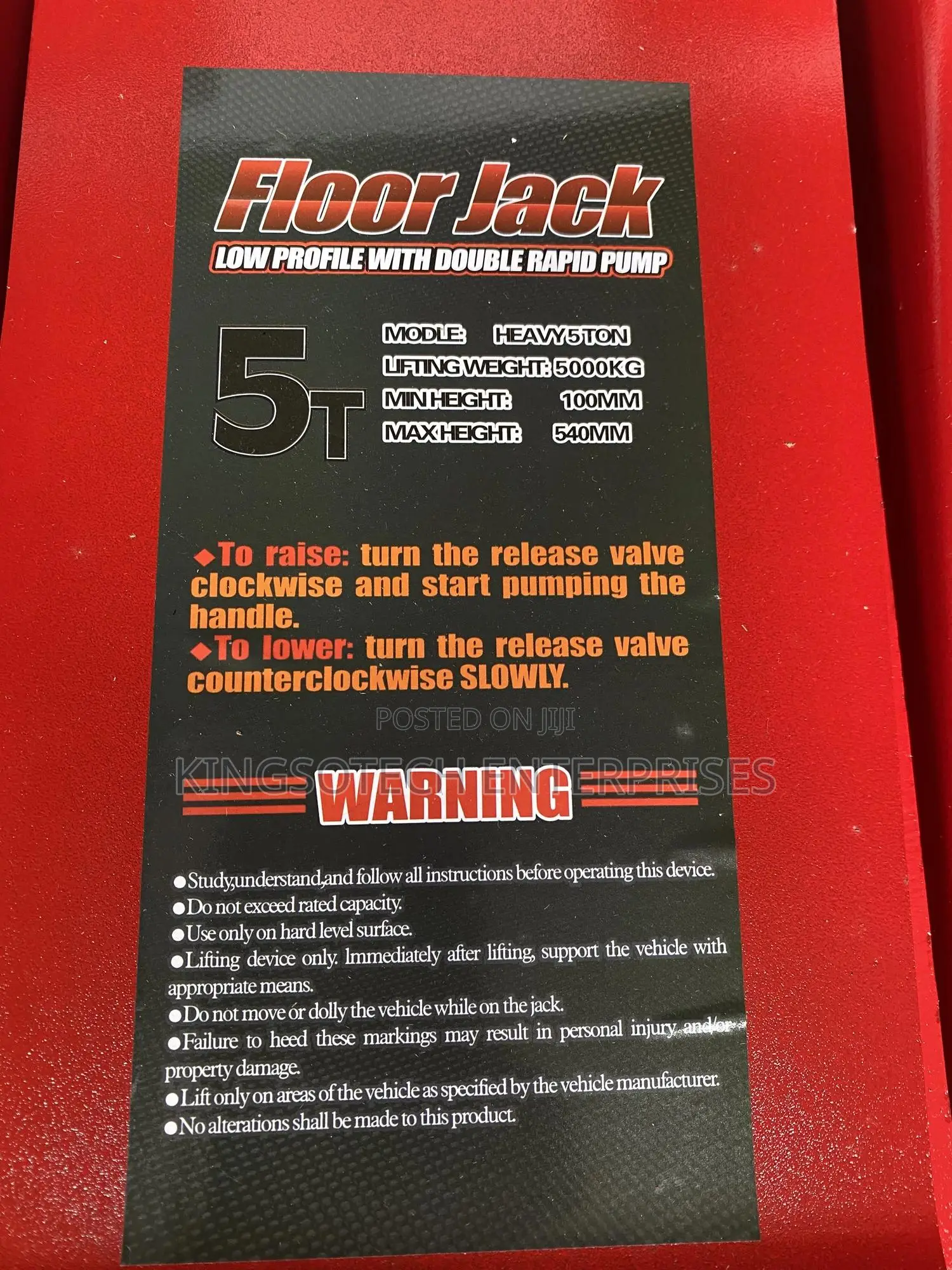5ton Floor Jack