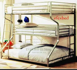 Triple Metal Bunk 5in1 Bed
