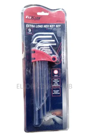Vis King Extra Long Hex Key Set