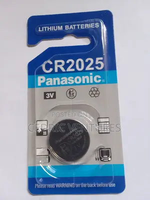 Panasonic Cr2025 Lithium Cell 3v Battery