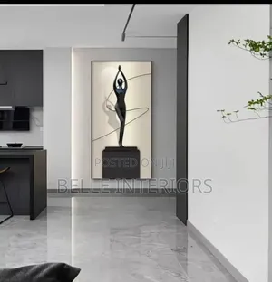 Modern Abstract Figure Luminous